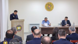 Քննչական կոմիտեի նախագահ Արթուր Պողոսյանը խորհրդակցություն է անցկացրել Արմավիրի մարզային քննչական վարչությունում